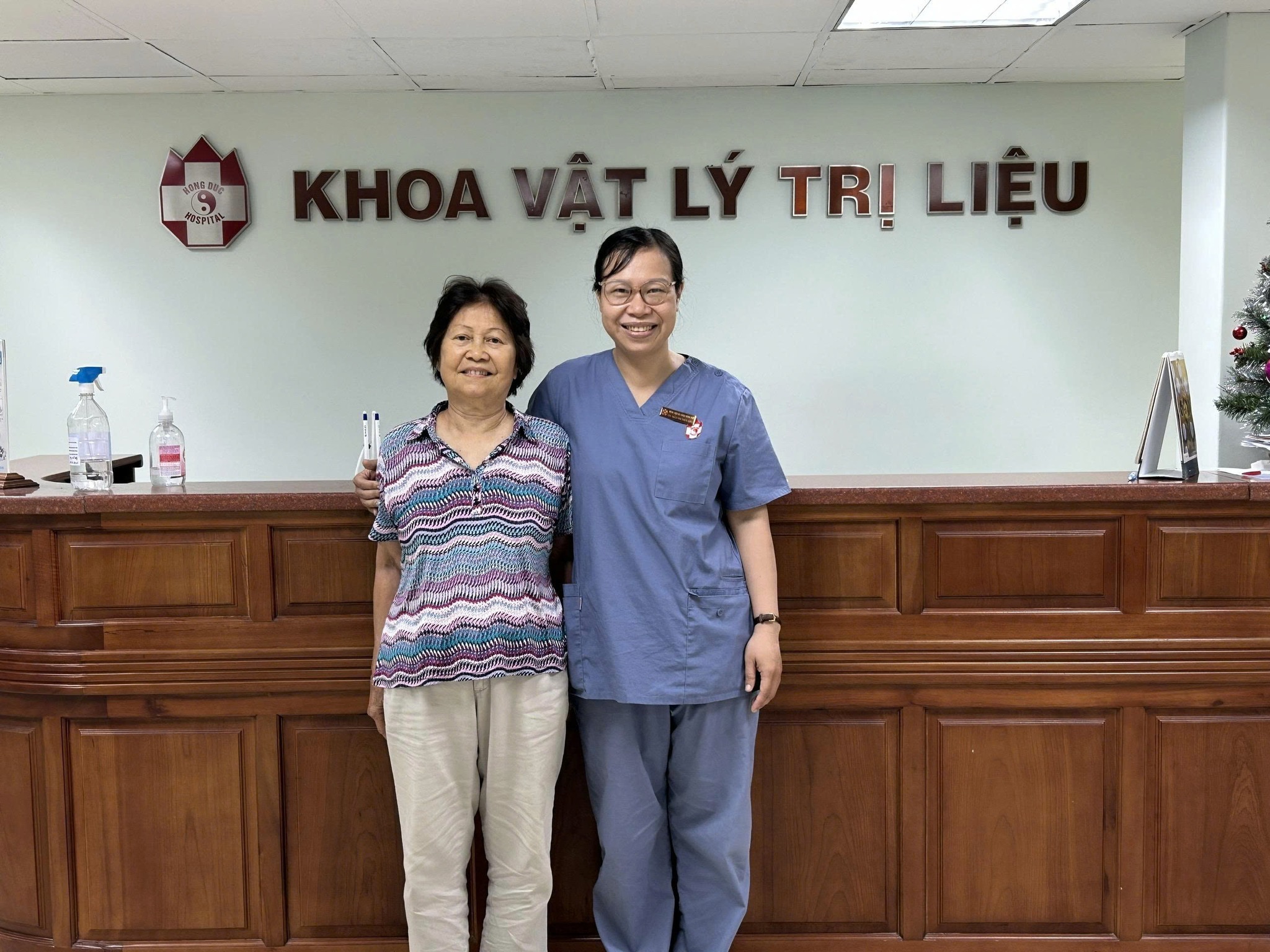 Nhờ Bệnh viện đa khoa Hồng Đức III mà tôi hết bị gù